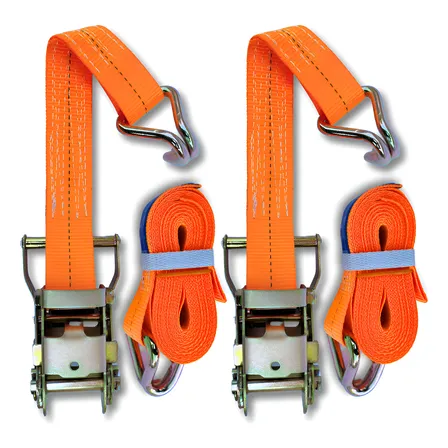 2x Kit Cinta Catraca 1,5ton Amarração Carga Caminhão Carreta