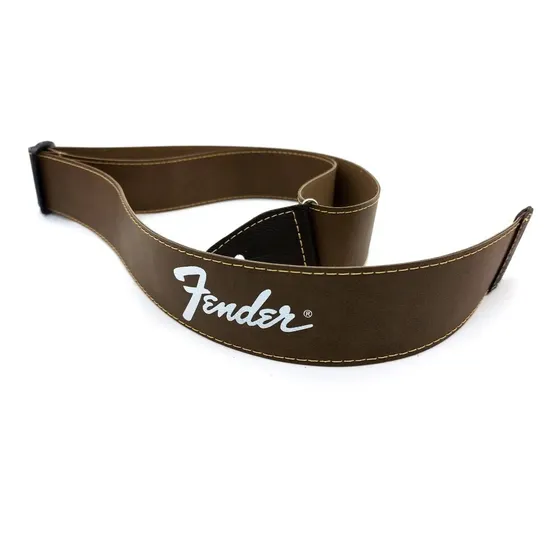 Correia Para Guitarra E Violão Fenders Alça 5cm Marrom