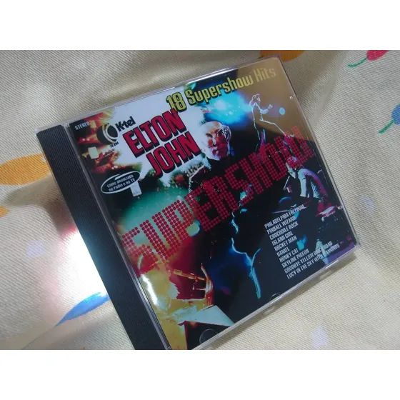 K-tel Elton John 18 Supershow Hits Cd Remasterizado Pop Rock