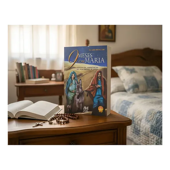 Livro 9 Meses Com Maria Novena Da Anunciação Ao Nascim Jesus