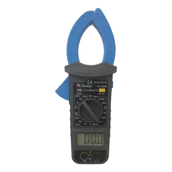 Alicate Amperímetro Digital Cat Iii 600v Et-3200b Minipa