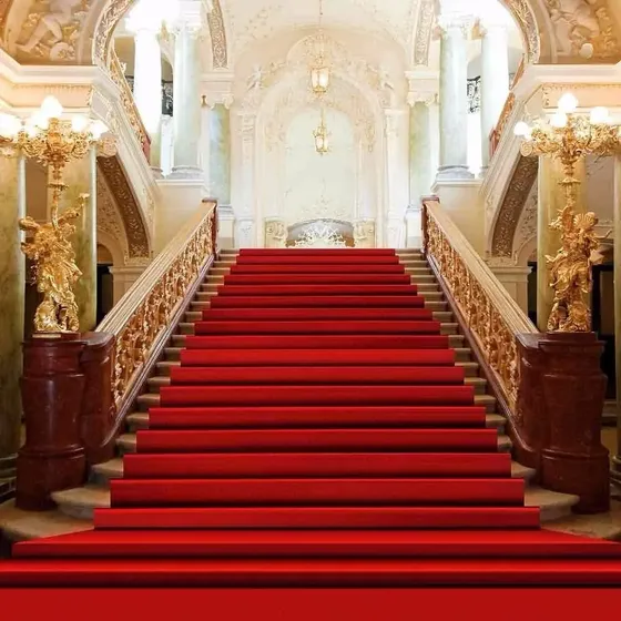 Passadeira Igreja Tapete Vermelho Casamento Com 5x1 Metros