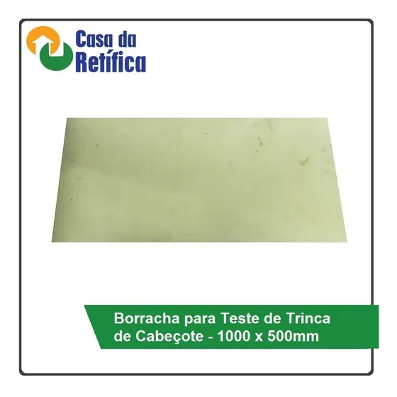 Borracha Para Teste De Trinca De Cabeçote 1000x500mm
