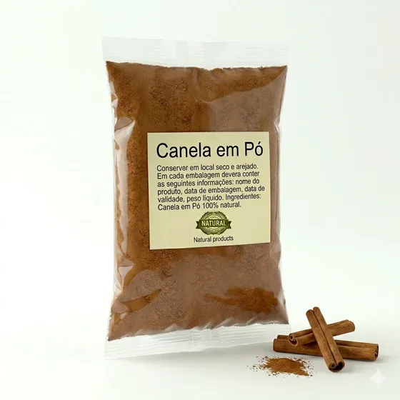 Canela Em Pó Pura 1 Kg