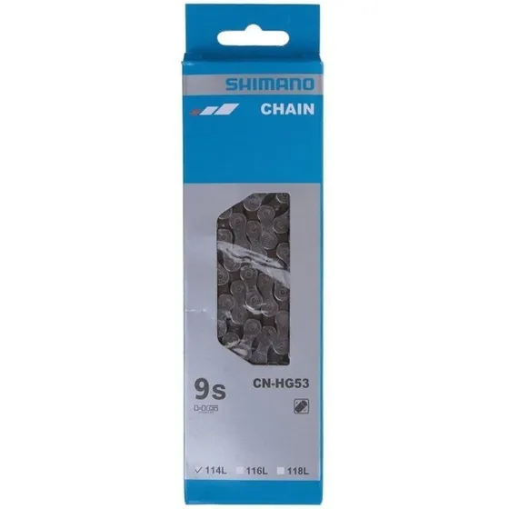 Corrente Shimano Cn Hg53 9v 18v 27v Alivio Acera Altus Deore Sora Tiagra - 2x9v / 3x9v