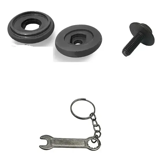 Flange+parafuso Serra Marmore Black&decker Tc13 + Brinde