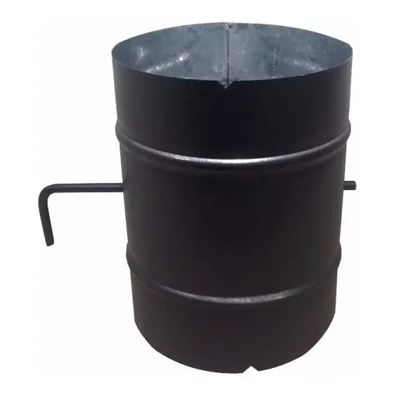 Registro Damper Para Chamine De Churrasqueira E Forno 150 Mm