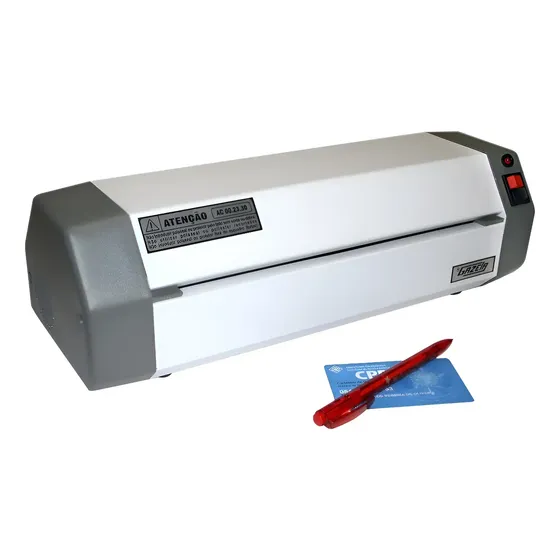 Plastificadora Laminadora Gazela Ac.00.23.30 Tamanho Ofício