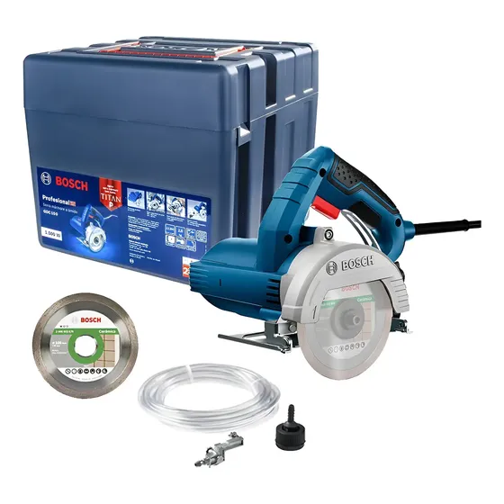 Serra Mármore Bosch Gdc151 220v Com Maleta E Disco Maquifer