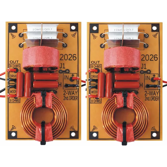 Kit 2 Divisor Frequencia Passivo 2 Vias Titânio 700 Watts