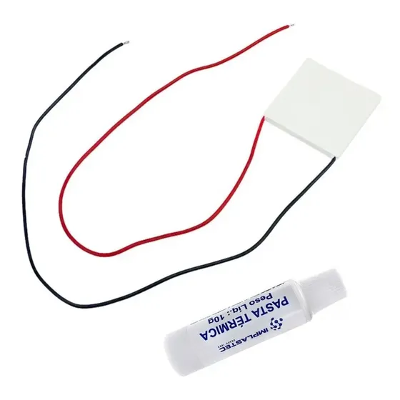Pastilha Peltier Purificador Bebedouro + Pasta Térmica
