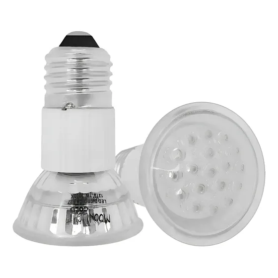 Lâmpada Dicróica 18 Led S 1w 127v E27 Amarela Kit 10 Pçs Jdr