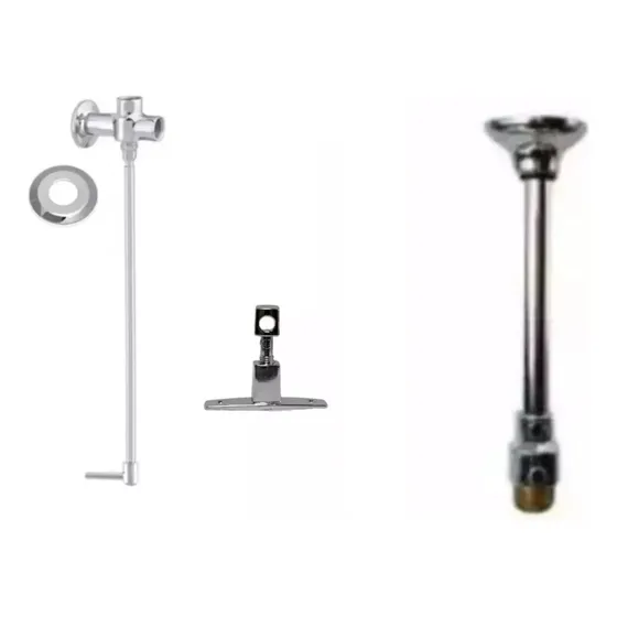 Misturador Registro Externo 70cm + Haste P/ Ligação No Teto