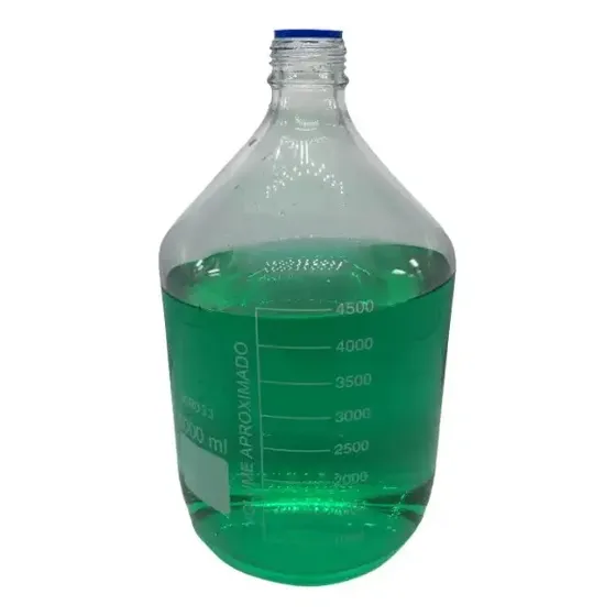 Frasco Reagente Tampa Azul 5000ml