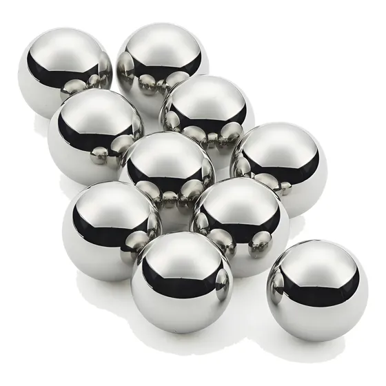 Esfera Aço Inox 304 - 1/2 Ou 12,7 Mm - Alta Qualidade 10 Pçs