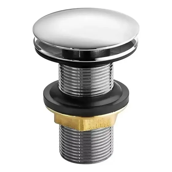 Valvula Ralo Metal Click Clic Ap Cubas Lavatório 7/8