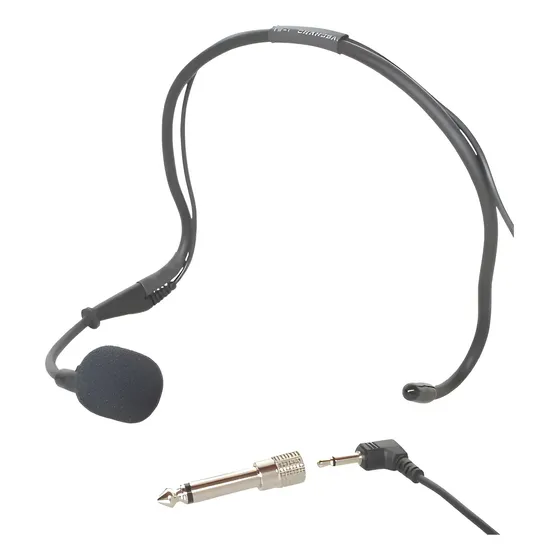 Microfone Headset Prof Yoga Hm-20 Dinâmico Hm20 Direto Mesa