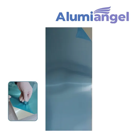Chapa Aluminio Lisa 1000x500mm Na Esp. De 0,5mm.