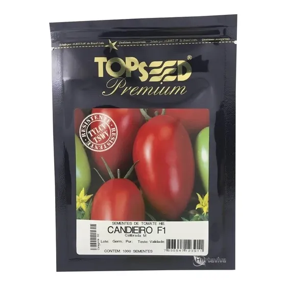 Sementes De Tomate Híb. Candieiro F1 - 1.000 Sementes