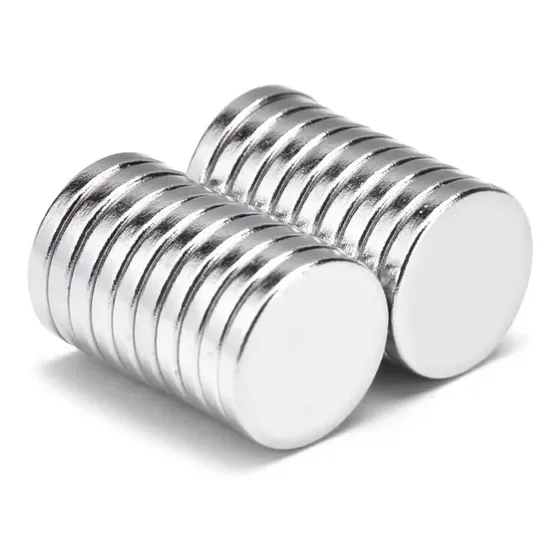 10pcs. Imã De Neodímio 12x2 Redondo Pastilha 12mm X 2mm N35