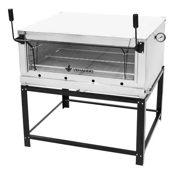 Forno A Gás Itália Roma Inox 90 Venâncio Firi90