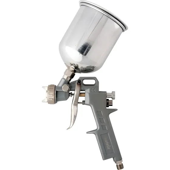 Pistola Pintura Gravidade Hvlp Caneca 1 L. Bico 1.2 1.5 1.8