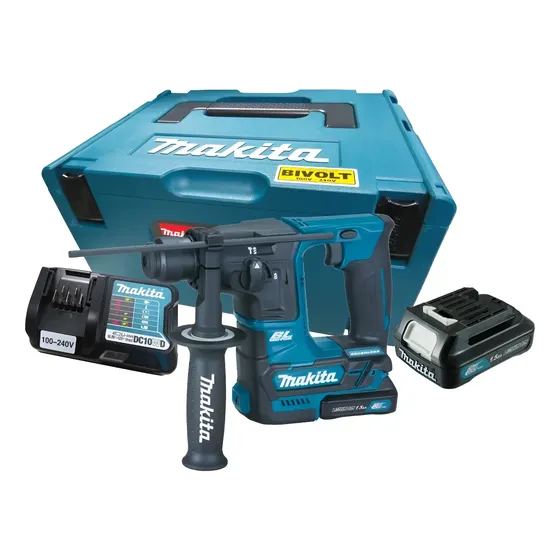 Martelete Rotativo Bateria Hr166dwyj 12v Brushless Makita