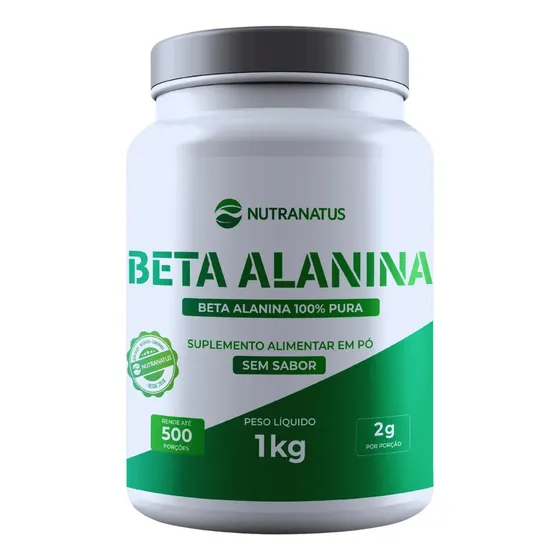 Beta Alanina Pura 1kg Importada Com Laudo