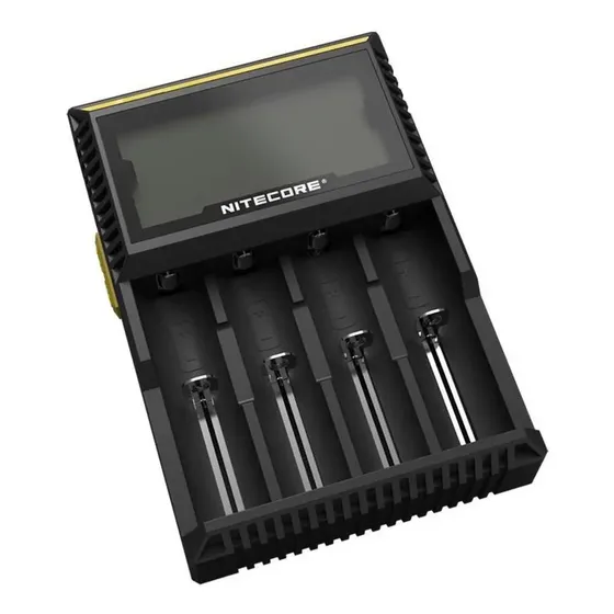 Carregador Para Baterias De Lítio Nitecore D4