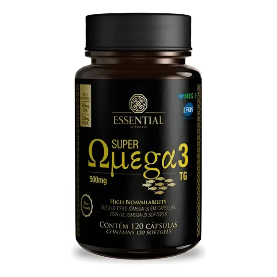 Super Ômega 3 Tg 500mg (120 Caps) - Essential Nutrition