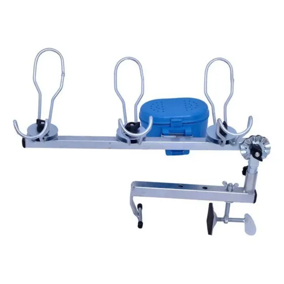 Suporte Vara Barco/lancha-secretaria P/3varas +estojo Isca