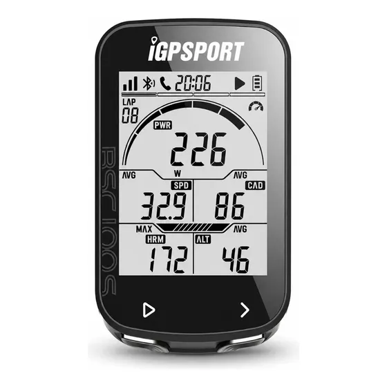 Ciclocomputador Igpsport Bsc100s Gps Sem Fio Bluetooth