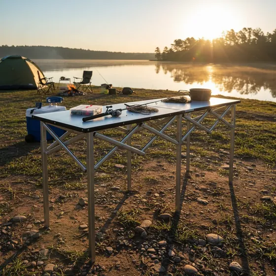 Balcão Sanfonado M&p 2m Camping E Pesca Zinco