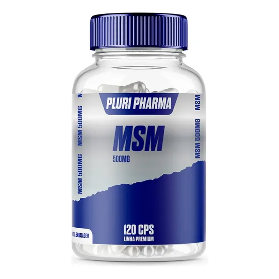 Msm (enxofre Orgânico) 500mg 120 Cápsulas