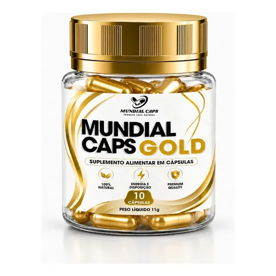 Lipo Top Gold Mundial Caps 10 Cápsulas Rápido