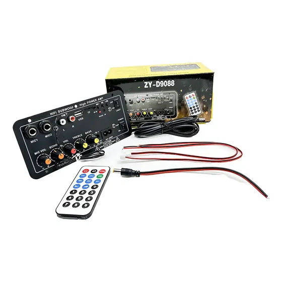 Placa Amplificadora Bluetooth Para Alto-falante 12-220v 80w