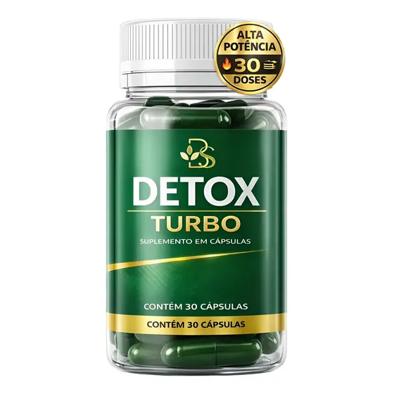 Detox Turbo Original 30 Cápsulas