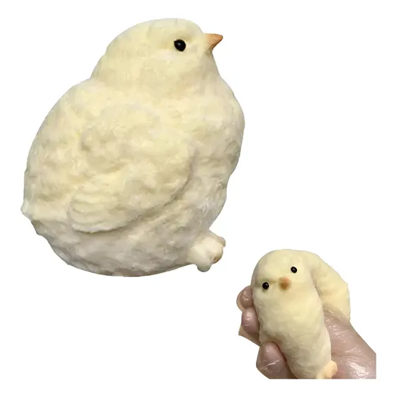 Pintinho Taba Squishy Mole Brinquedo Fidget Frango Antistres