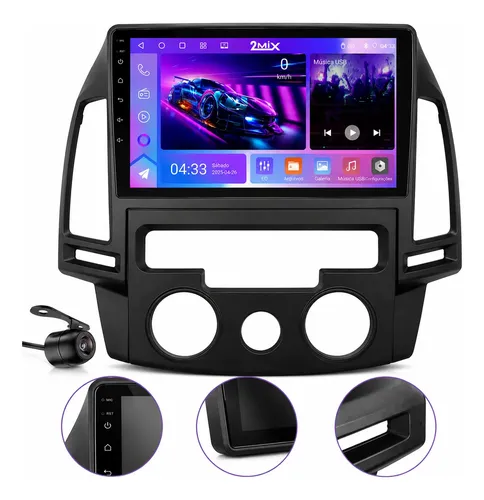Central Multimídia Quadcore I30 Android Dvd, Gps E Wi-fi