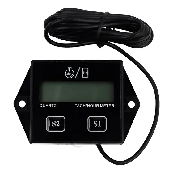 Horimetro Digital Com Reset Rpm Moto Kart Barco Não Bering