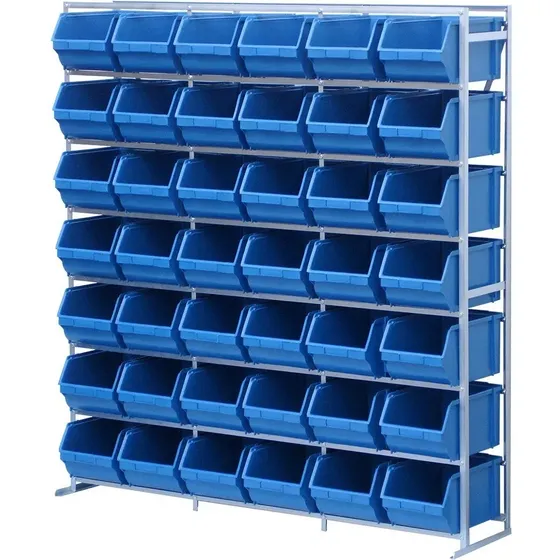 Gaveteiro Organizador Estante Com 42 Gavetas Bins Numero 7