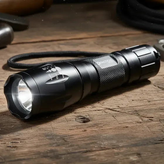 Lanterna Tática Storm T6 - Invictus-280 Lúmens