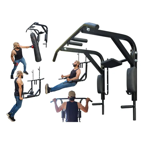 Barra Fixa E Paralela 4 Em 1 Multifuncional - Fitness Prado