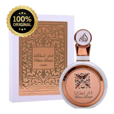 Perfume Lattafa Fakhar Rose Gold Feminino 100 Ml Original Com Garantia Árabe Nota Fiscal