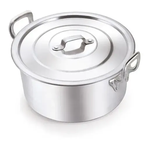 Panela Caçarola De Alumínio N° 40 Linha Hotel 23 Litros
