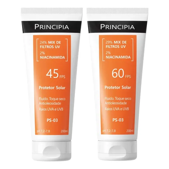 Kit Dupla Proteção Corporal Fps 45 + Fps 60