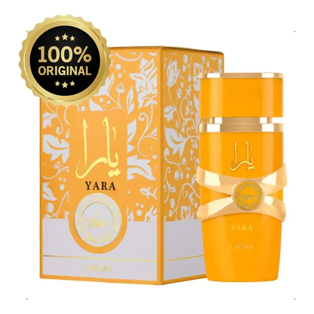 Perfume Lattafa Yara Tous Feminino 100 Ml Original Com Garantia E Nota Fiscal Tendência Árabe Maravilhoso