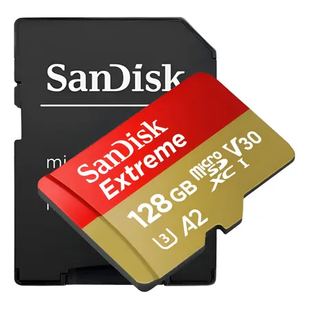 Cartão Memória Micro Sd Sandisk Extreme 128gb A2 Original Nf
