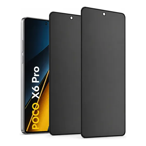 Kit 2 Pelicula Cerâmica Privacidade Fosca P Poco X6/x6 Pro