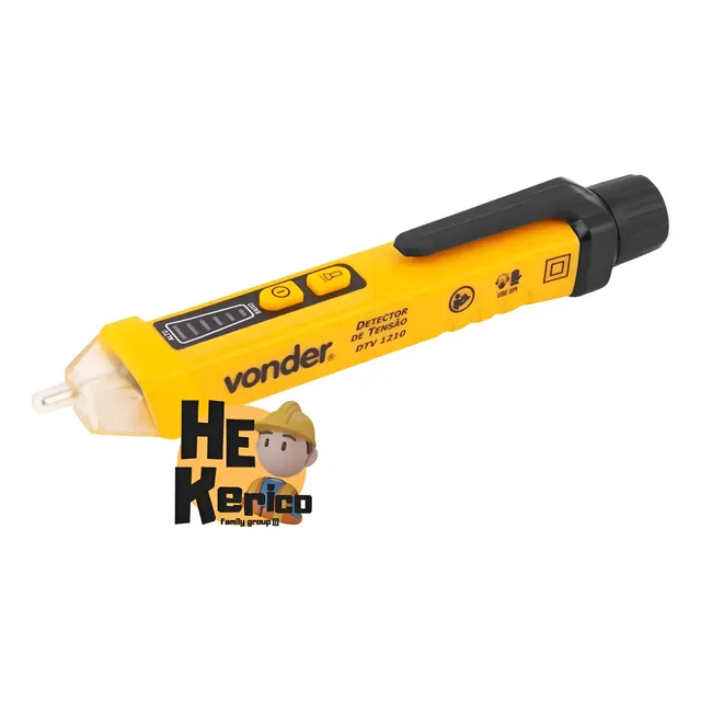 Chave Detector Eletricidade Tensao Medidor Digital Energia